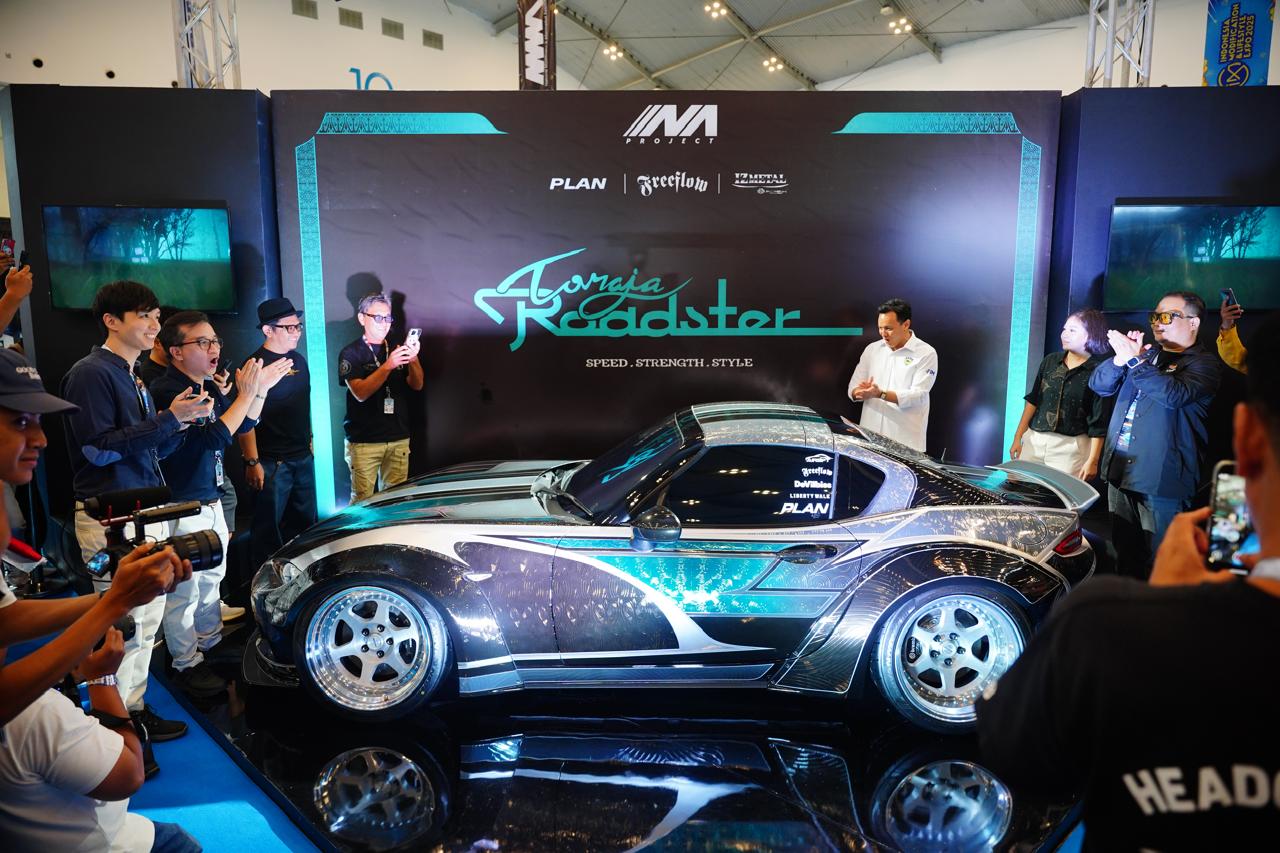 Plan Paint Indonesia dan Freeflow Tampilkan Toraja Roaster Berbalut 3D Painting di IMX 2025