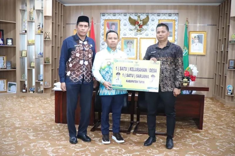 130 Pemuda Desa Terima Beasiswa, Bupati Tapin: Setelah Selesai Mengabdi