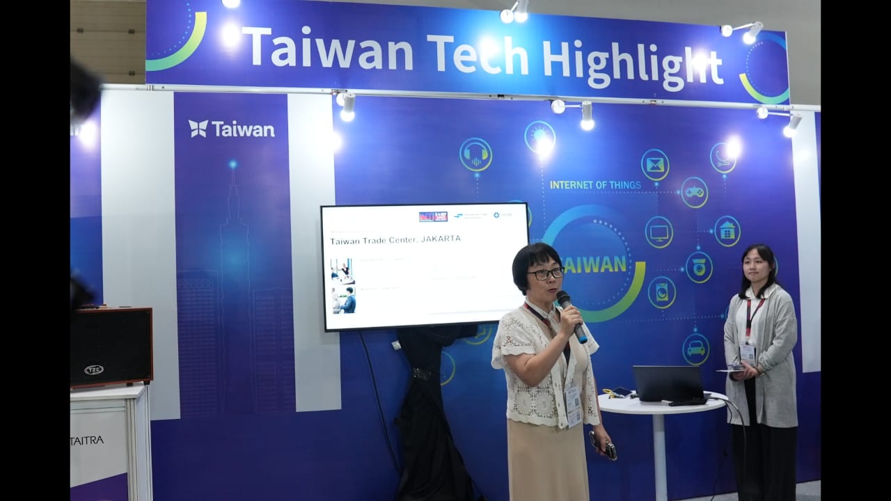 Pavilion Taiwan Perkuat Kolaborasi Digital dengan Indonesia di INTI 2025