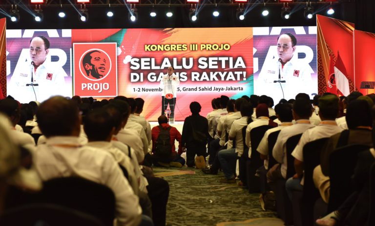 Budi Arie Serukan Relawan Projo Dukung Agenda Politik Presiden Prabowo