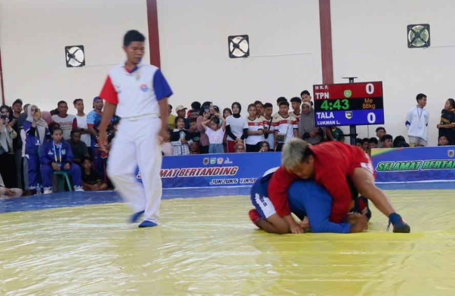 Atai Atlet Sambo Tapin Jegal Tuan Rumah Raih Medali Porprov XII Kalsel