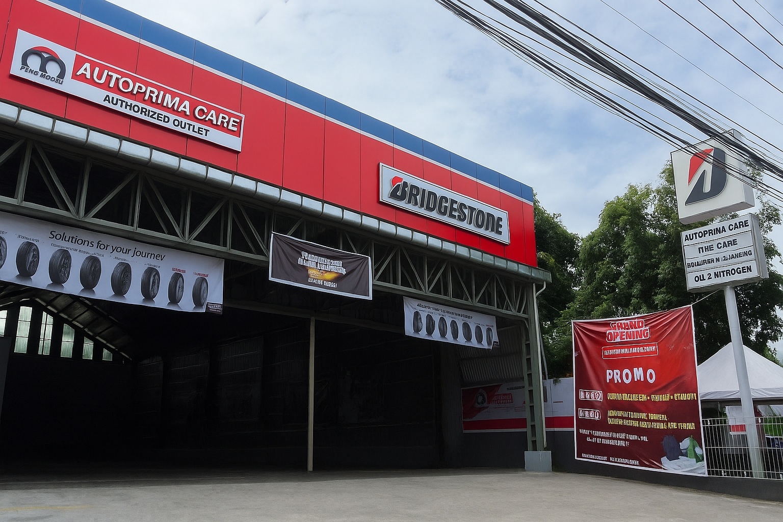 Jangkau Indonesia Timur, Bridgestone Buka TOMO Autoprima Care di Manado