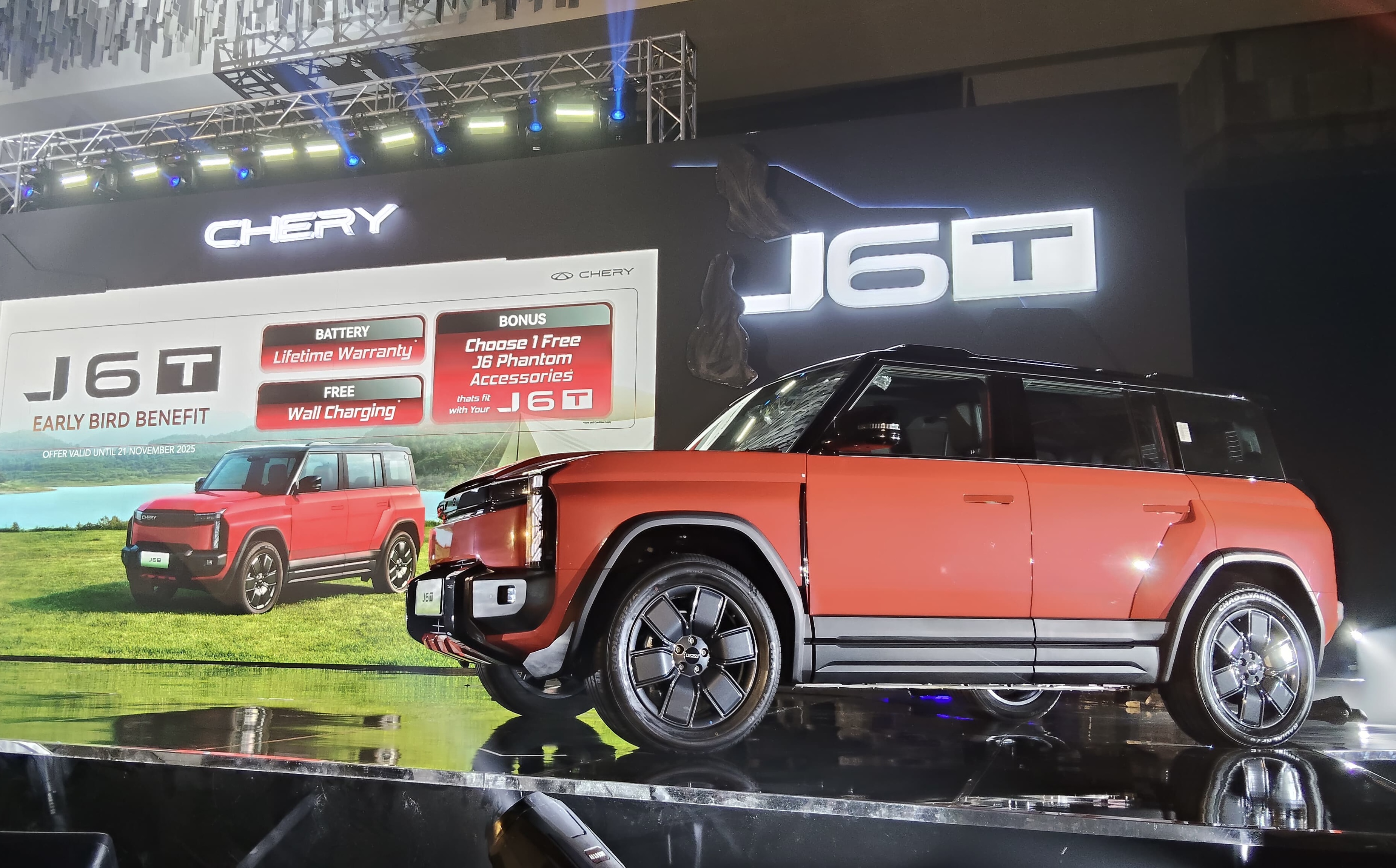 Chery J6T Meluncur, Tawarkan Performa Lebih Kencang dan Kapasitas Jelajah Lebih Baik