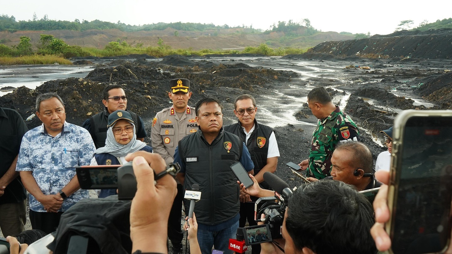 Dalang Tambang Ilegal Rp80 Miliar di Kawasan IKN Ditangkap di Riau
