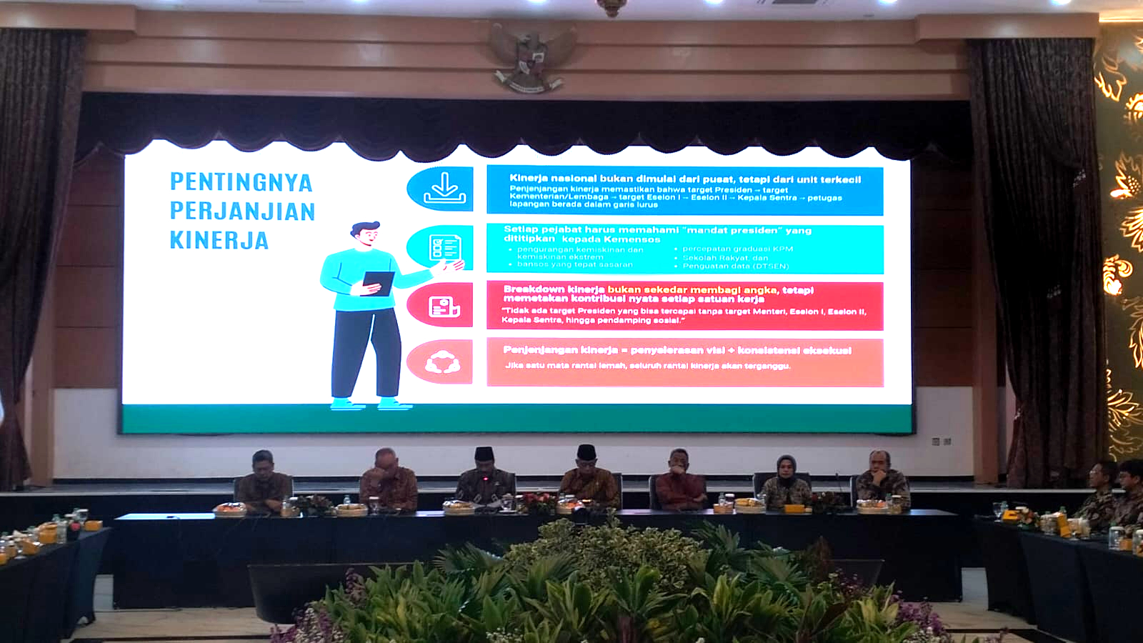 Teken Pakta Integritas 2025, Gus Ipul Ajak Jajaran Kemensos Satu Data dan Satu Arah