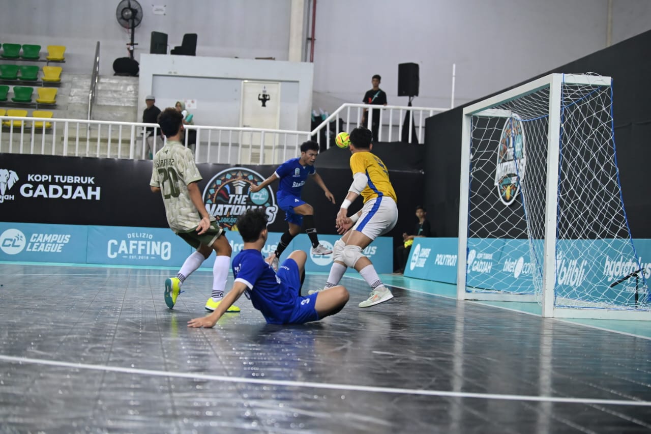 16 Tim Perebutkan Gelar Juara The Nationals Campus League Futsal 2025