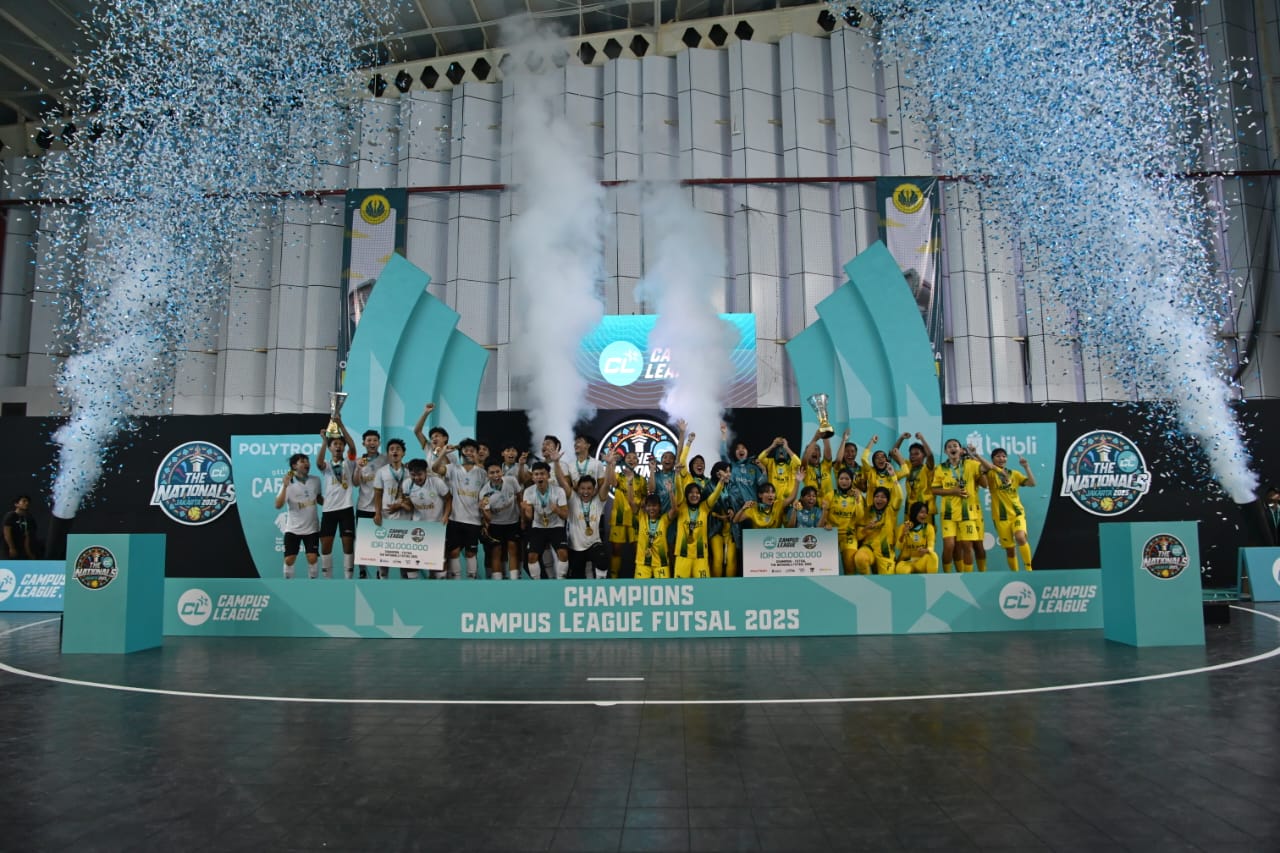 UIN Bandung dan UNJ Raih Gelar Juara Campus League Futsal The Nationals 2025