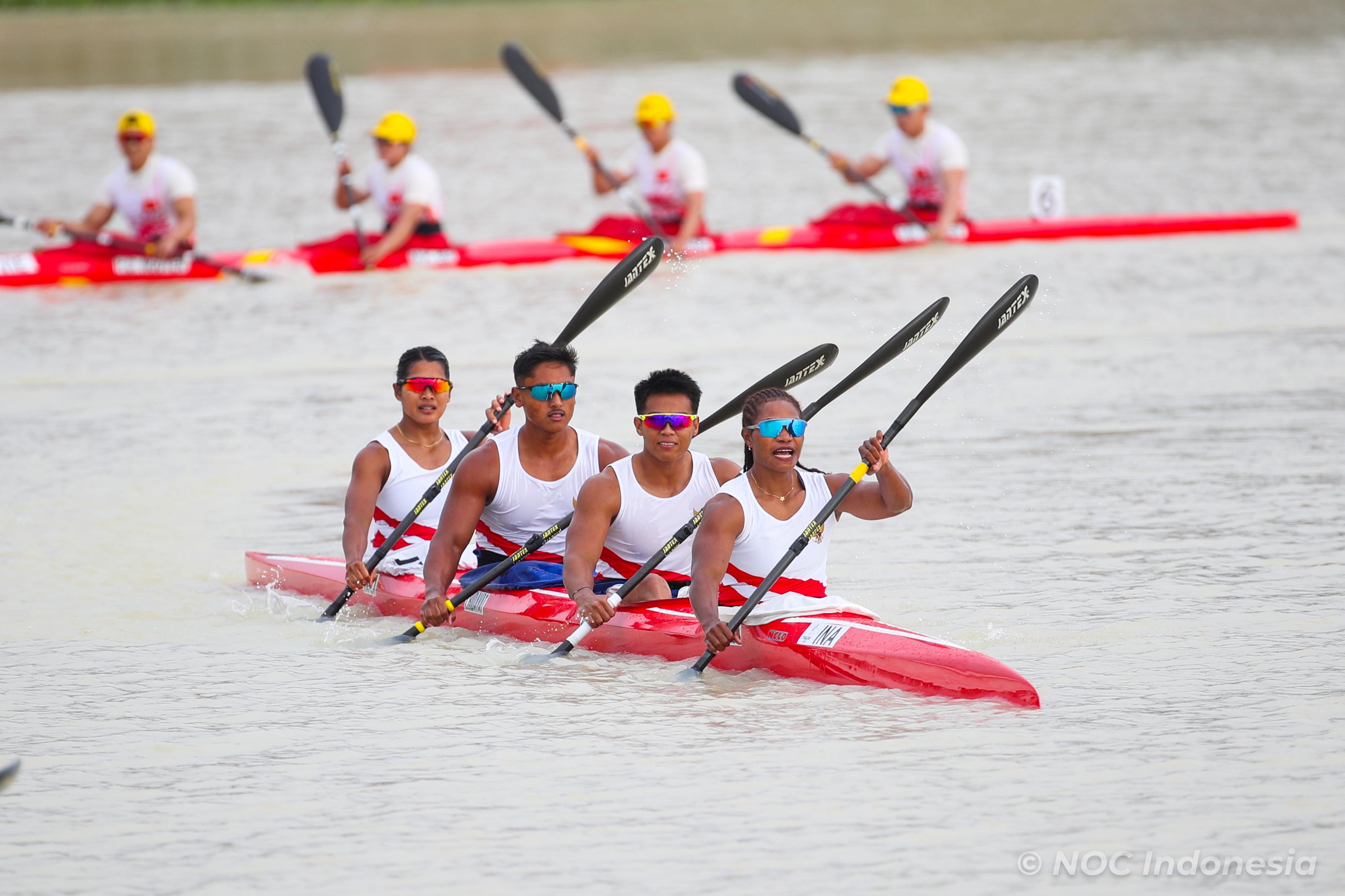 Tim Canoe Indonesia Sabet Medali Emas SEA Games 2025
