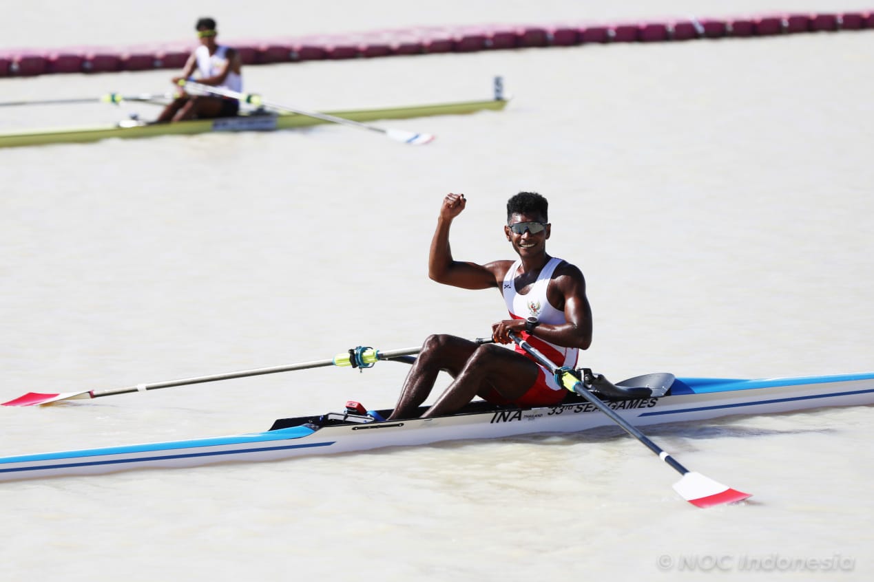 La Memo Sumbang Emas Kelima untuk Indonesia di SEA Games