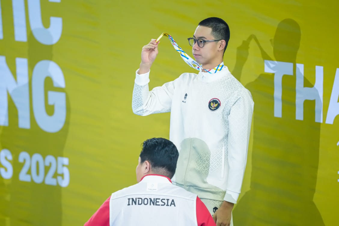 Jason Donovan Raih Dua Emas SEA Games 2025, Sinyal Kebangkitan Renang Indonesia