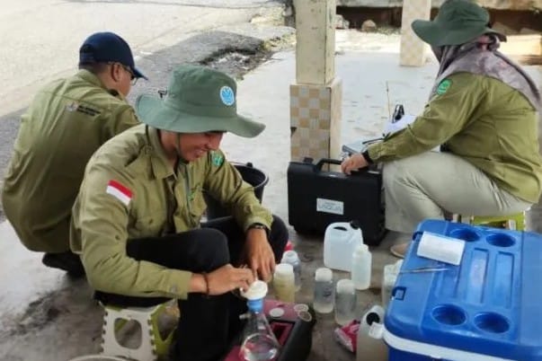 DLH Temukan Peningkatan Fecal Coliform di Sungai Tapin
