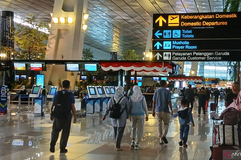 Bandara Soetta Layani 1,18 Juta Penumpang Angkutan Nataru