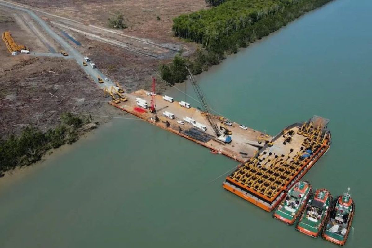 Kemenhub Tunjuk Perusahaan Haji Isam Rampungkan Pelabuhan Wanam