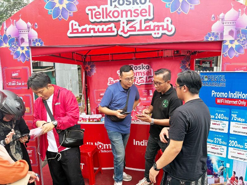 Telkomsel Pastikan Kenyamanan Digital Jemaah Haul Sekumpul 2025