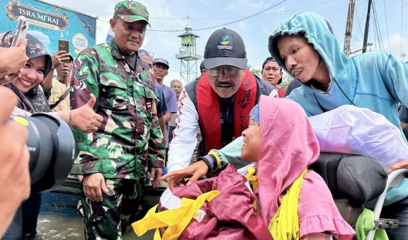 Janji Mensos: Korban Banjir di Banjar Dapat Bantuan hingga 3 Bulan