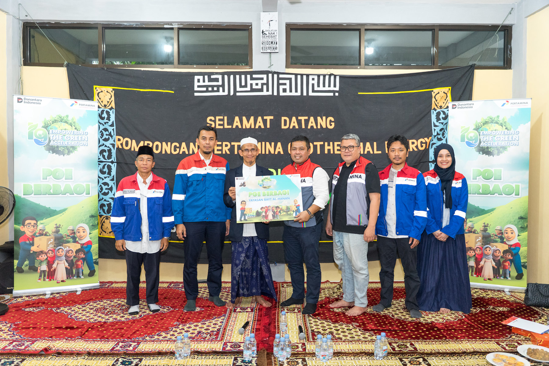 PGE Berbagi, Komitmen Pertamina Geothermal Energy Tumbuh Bersama Anak dan Masyarakat