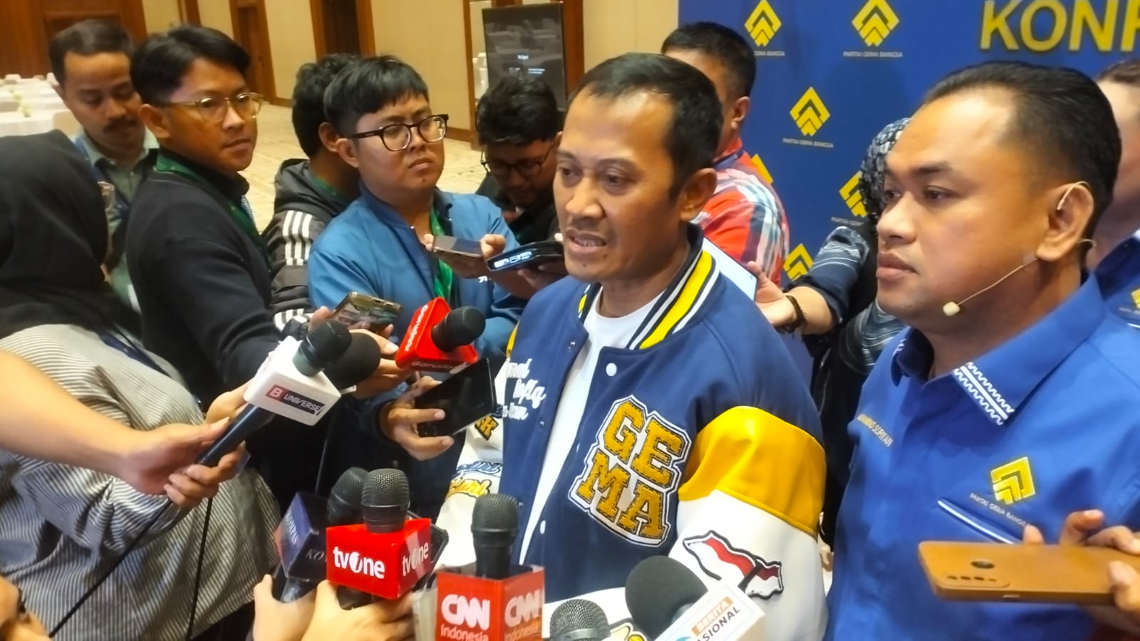 Partai Gema Bangsa Deklarasi di JCC, Tegaskan Desentralisasi Politik dan Tolak Pilkada Lewat DPRD