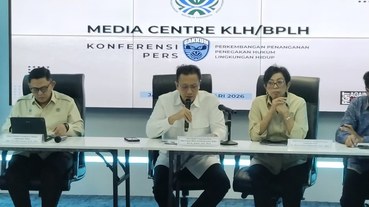 KLH Serahkan 28 Perusahaan Pelanggar Kawasan Hutan ke Bareskrim