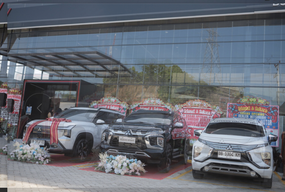 Mitsubishi Motors Tambah Diler 3S dan Fasilitas Bodi & Cat di Manado
