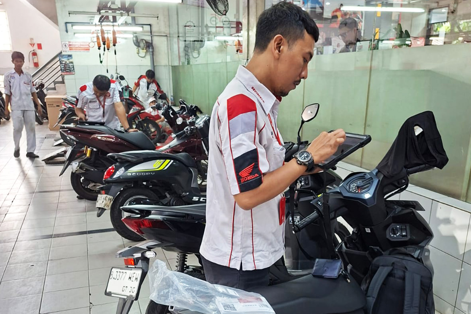 Bengkel Resmi Honda Jakarta–Tangerang Servis 3,9 Juta Motor Sepanjang 2025