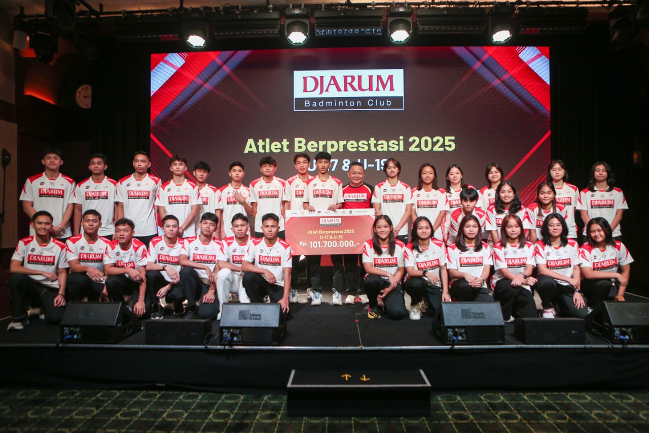 PB Djarum Ganjar Atlet Berprestasi 2025, Total Apresiasi Rp512 Juta