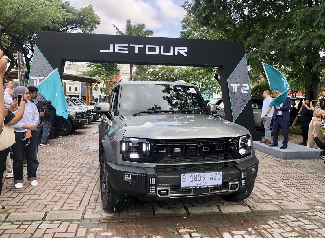 Jetour T2 Mulai Diserahkan ke Konsumen, Digelar Bersamaan dengan Pameran di Mall