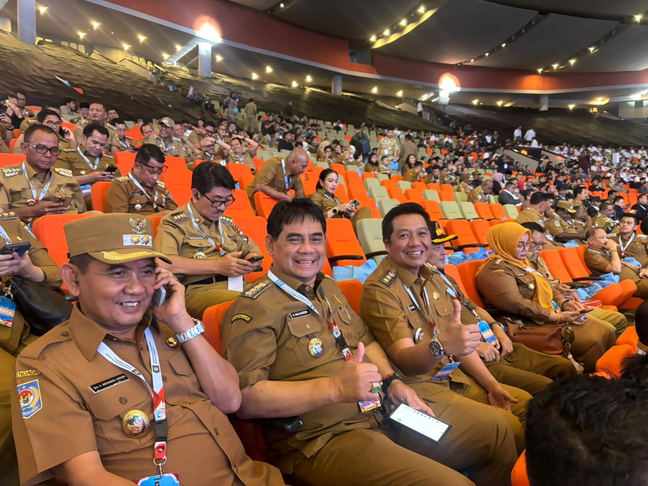 Hadiri Rakornas 2026, Bupati Shalahuddin Nyatakan Barut Siap Dukung Program Nasional