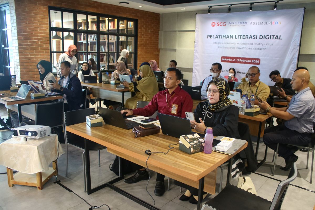 Pelatihan Guru Digital Berbasis Augmented Reality, Upaya SCG Dorong Digitalisasi Pembelajaran yang Lebih Merata