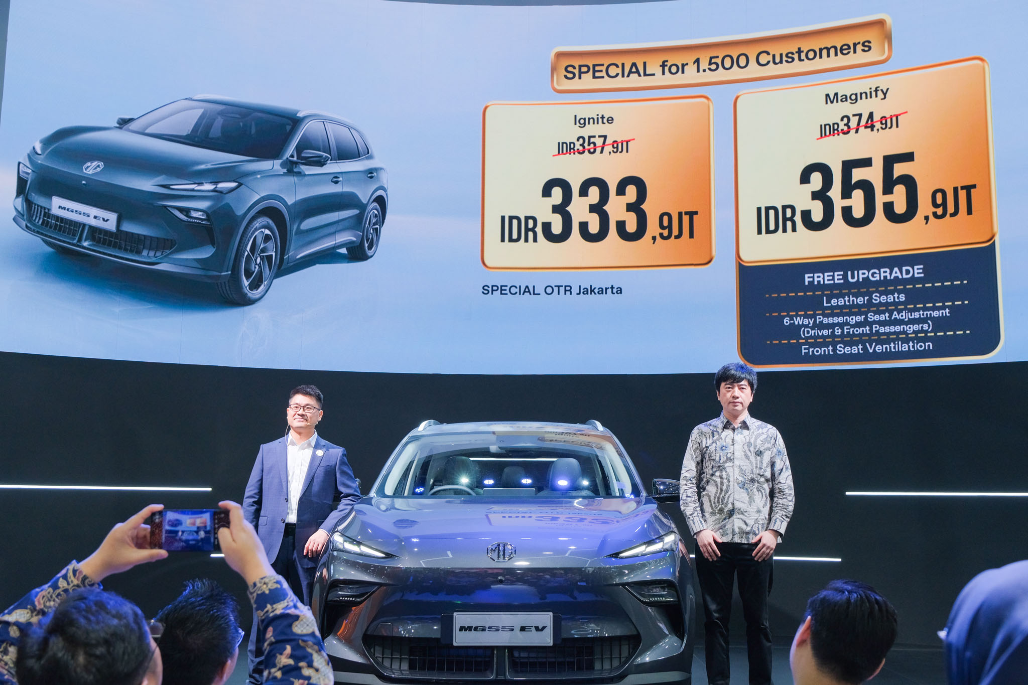 IIMS 2026: MG5S EV Dibanderol Mulai Rp330 Jutaan, Ada Garansi Baterai 8 Tahun