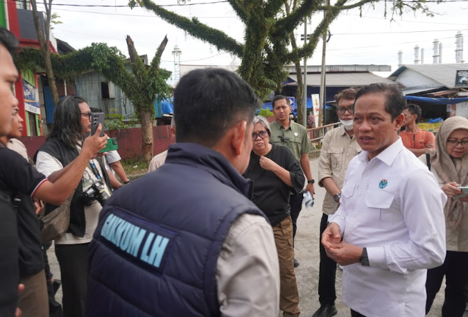 Tanpa Pendampingan Pemda, Menteri LH Cek Langsung Kondisi Lingkungan Balikpapan