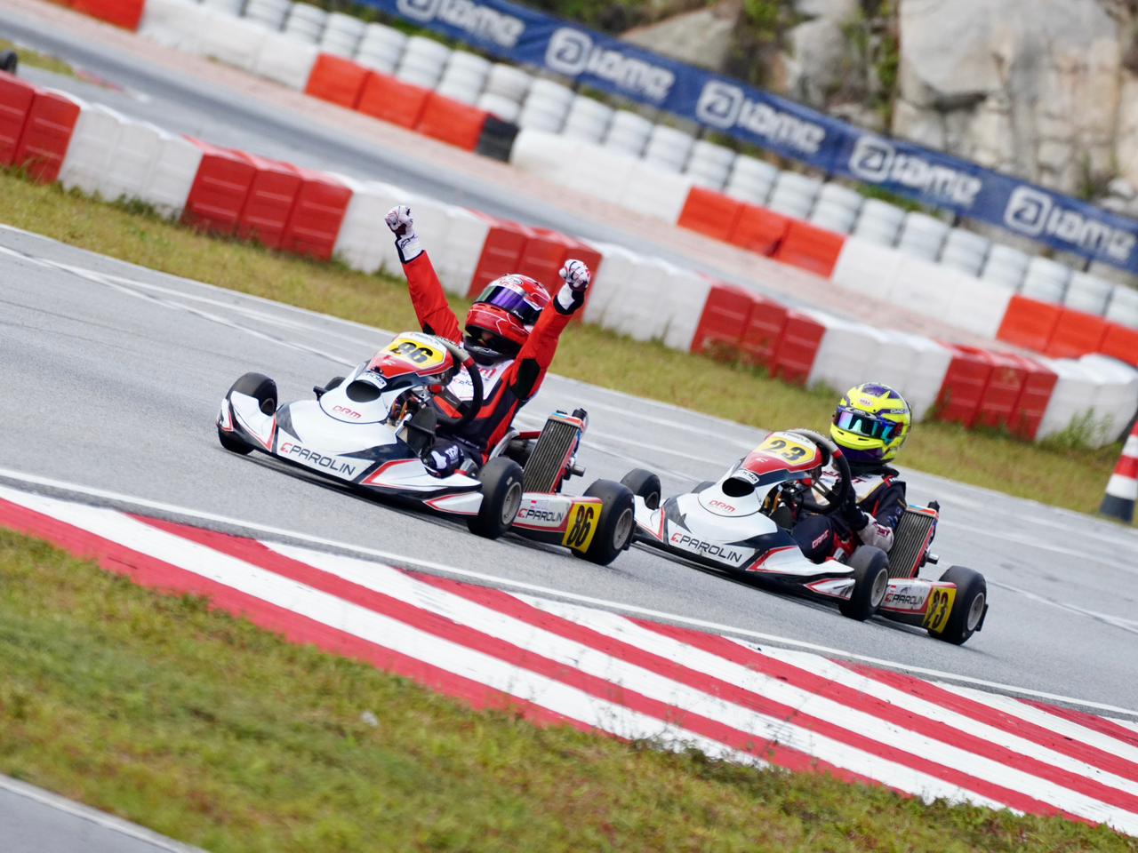 Juara IAME X30 Asia Pacific, Syabil Umar Raih Tiket World Final di Viterbo Italia