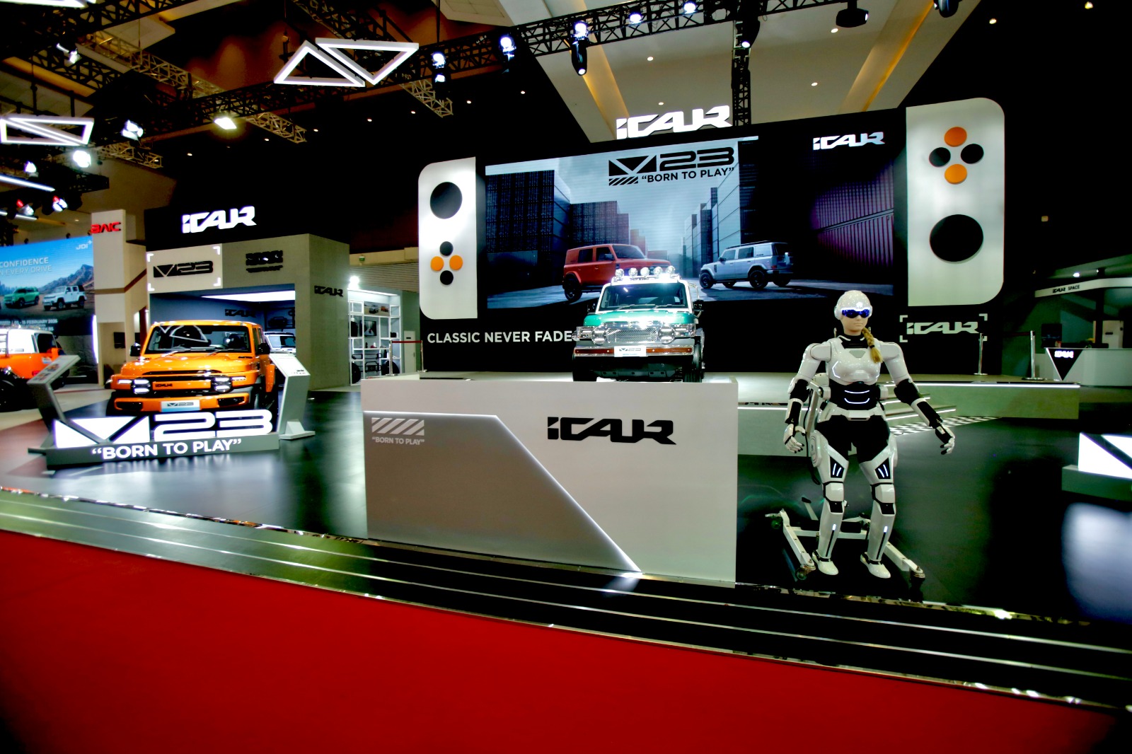 iCAR Hadirkan Booth Paling Playful di IIMS 2026, Ini yang Ditawarkan