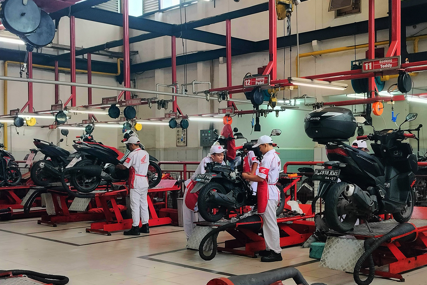 Bengkel Motor Honda AHASS Tawarkan Promo Servis buat Motor Matic