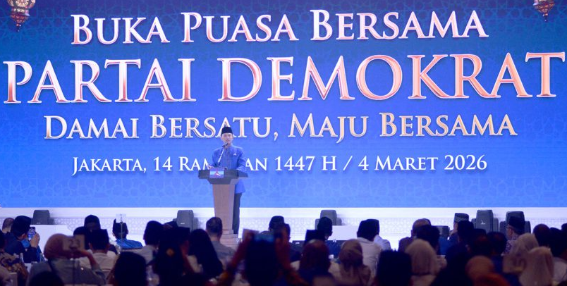 Bukber Demokrat, AHY Singgung Ketidakpastian Global