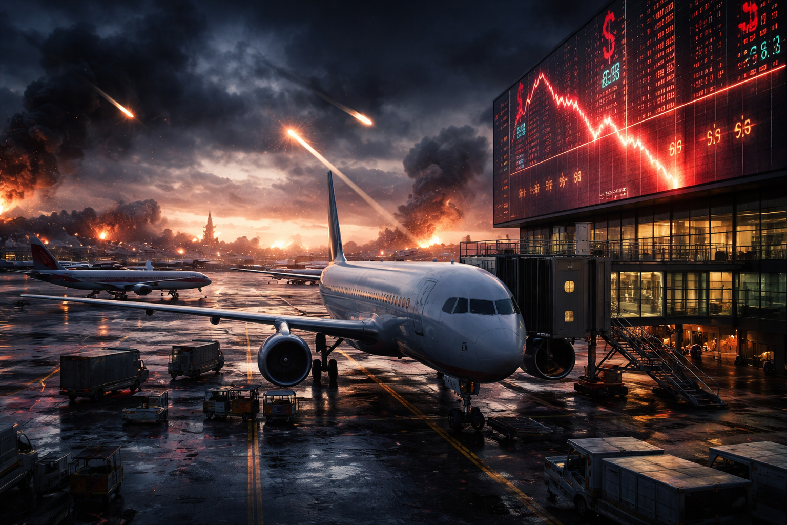 Konflik AS-Israel dan Iran Picu Kerugian Rp900 Triliun bagi Maskapai Global