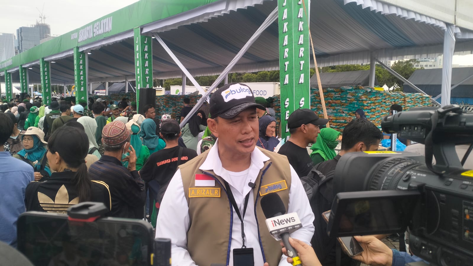 Bulog Siapkan 100 Ribu Paket Sembako Gratis di Bazar Monas, Stok Pangan Nasional Dipastikan Aman