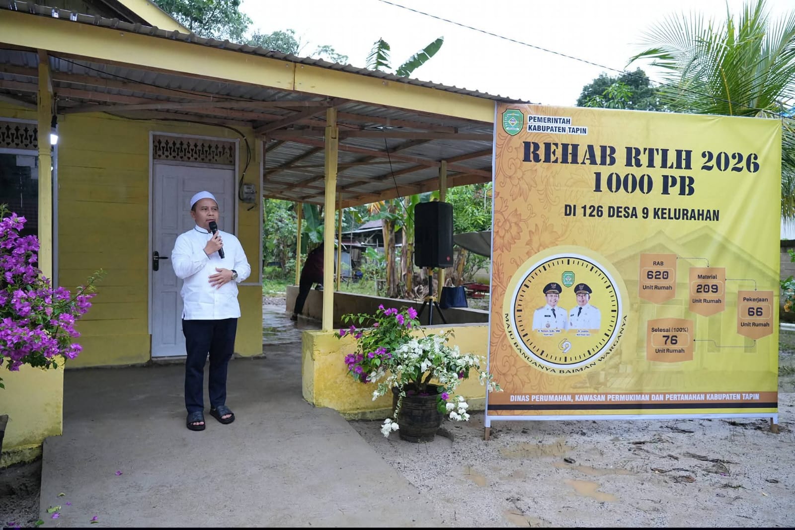 Tapin Bedah 1000 Rumah pada Tahun 2026