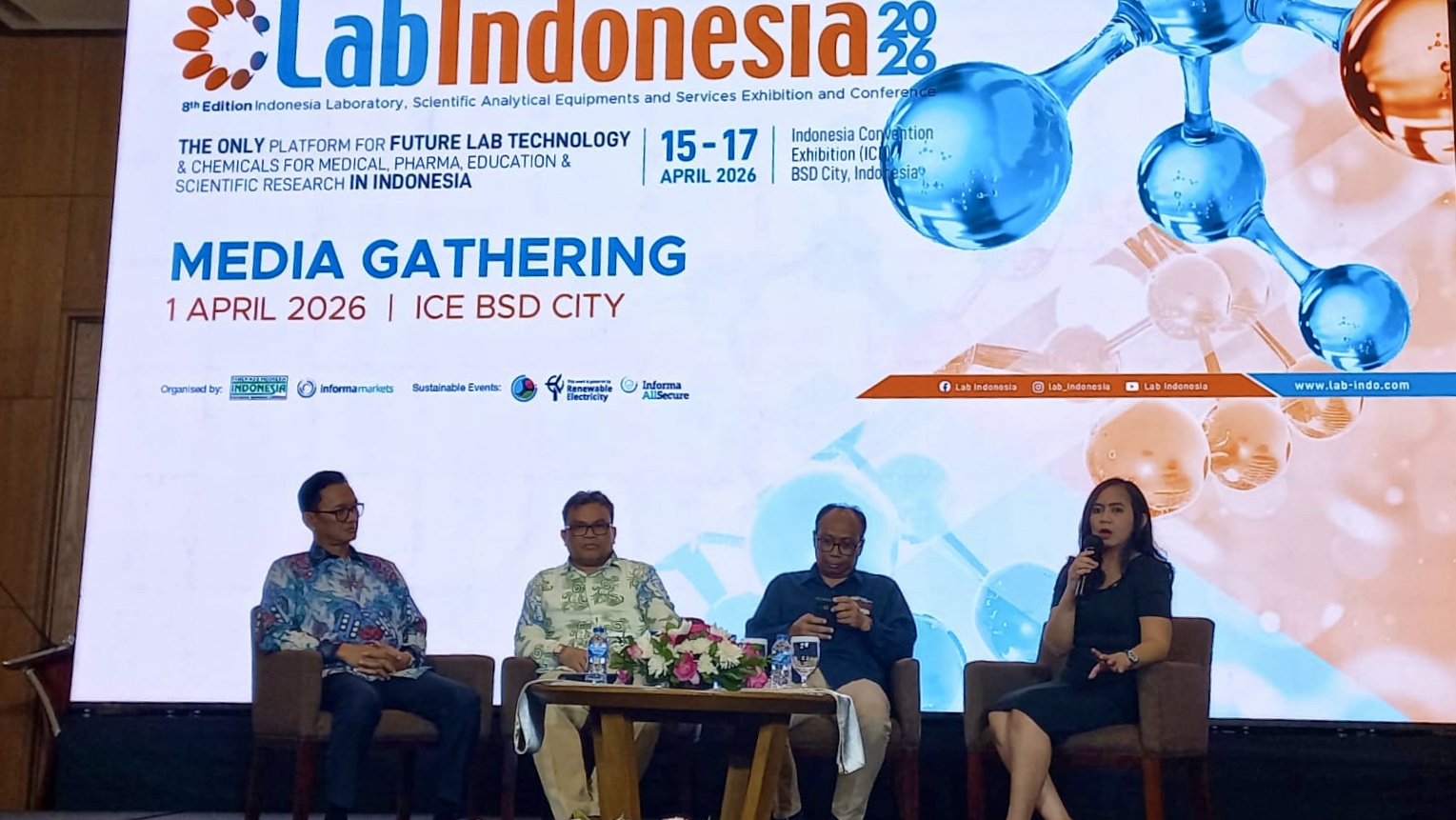Industri Laboratorium Nasional Tumbuh Pesat, Lab Indonesia 2026 Perkuat Kolaborasi Global
