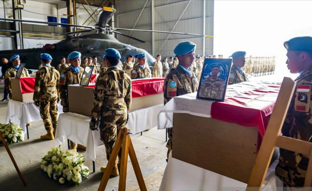 Tiga Prajurit TNI Gugur di Lebanon, PBB Dorong Investigasi Forensik di Zona Konflik