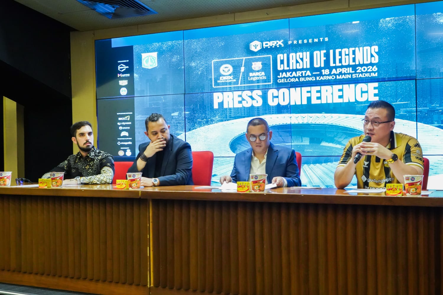 Clash of Legends 2026 Jadi Panggung Bersejarah Bintang Sepakbola Dunia di Jakarta