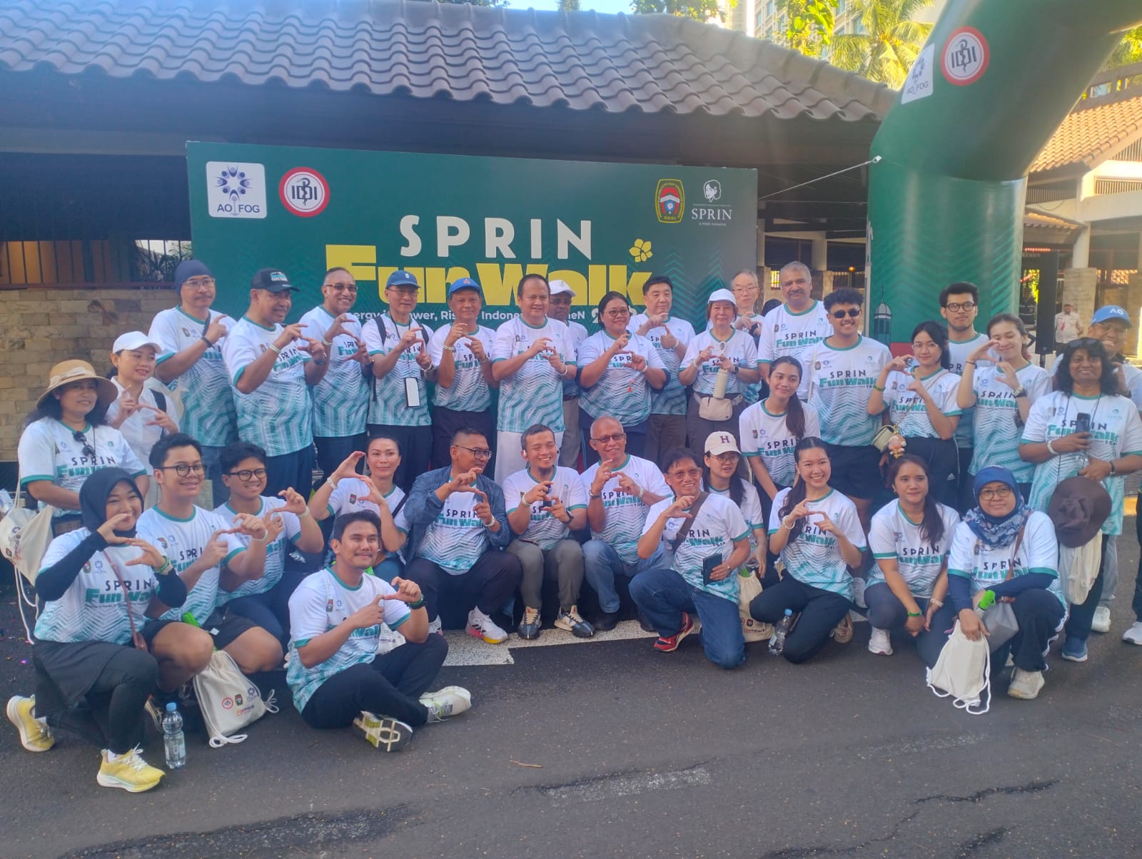 POGI Gelar Funwalk SPRIN di Jakarta, Dorong Kesadaran dan Edukasi Kesehatan Perempuan