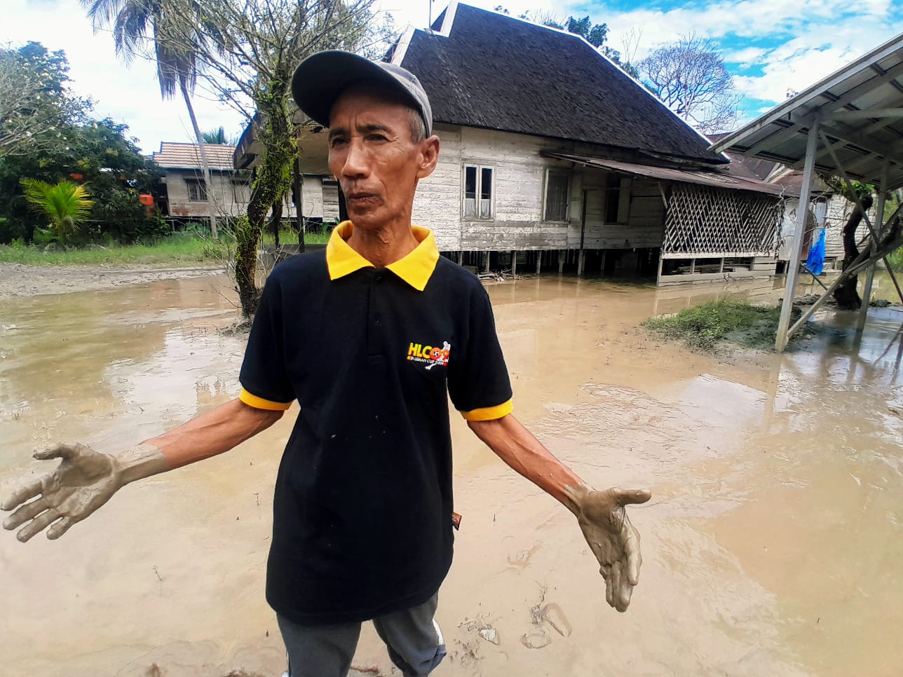 Masyarakat Tapin Tuding PT BMB Biang Kerok Banjir Lumpur