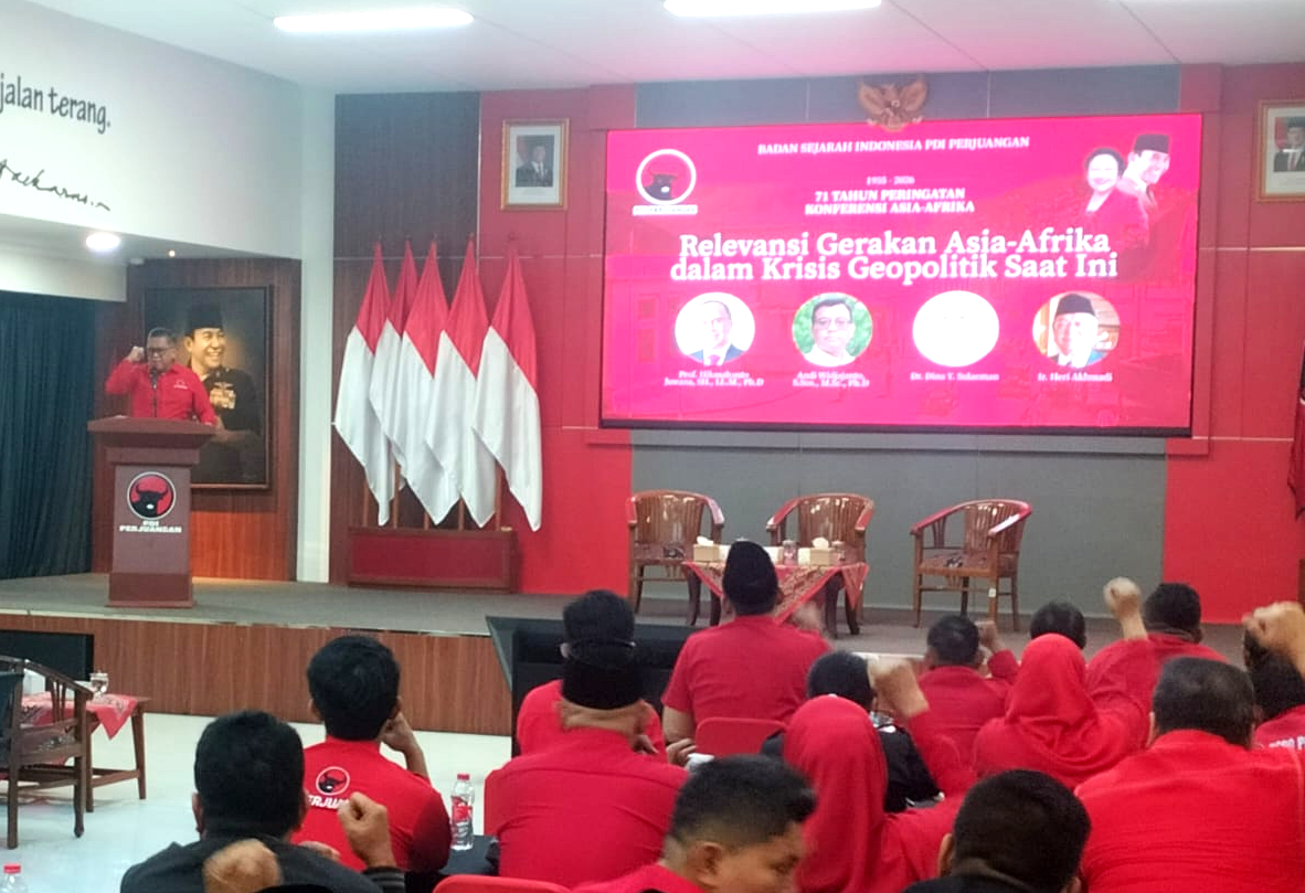 Konferensi Asia Afrika ke-71, PDIP Tegaskan Semangat Bandung dan Sikap Bela Palestina