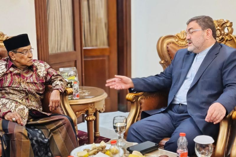 Bertemu Dubes Iran, LPOI Beri Dukungan Moral