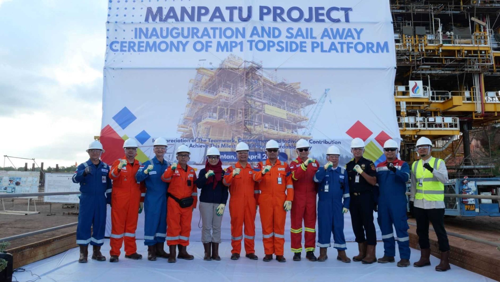 Topside Proyek Manpatu Berhasil Dikapalkan, Tonggak Penting PHM Dukung Keberlanjutan Produksi Migas Nasional