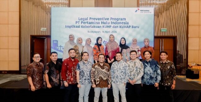 PHI Gelar Program Pencegahan Risiko Hukum di Hulu Migas