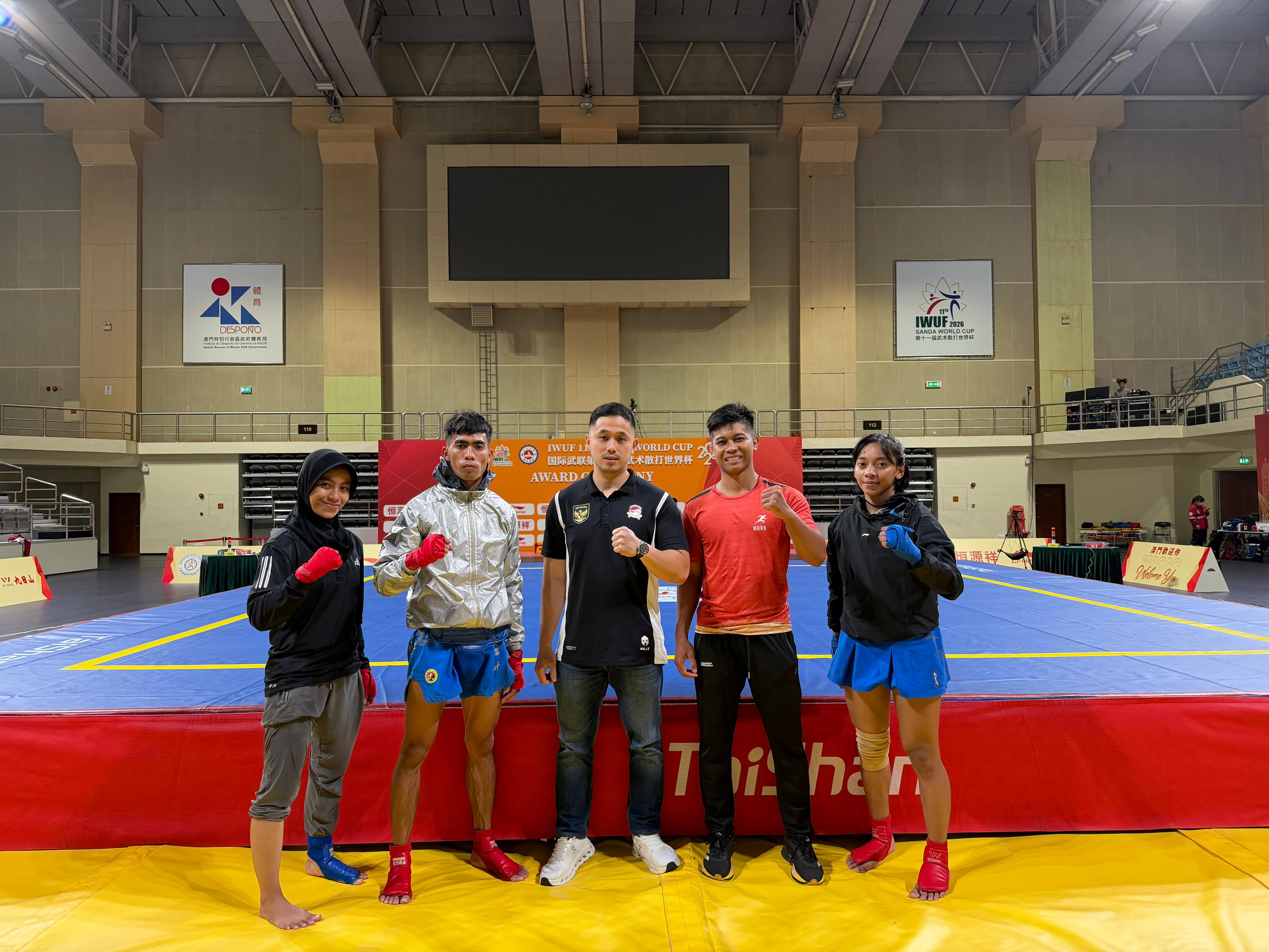 Tiga Atlet Indonesia Tampil di Sanda World Cup 2026