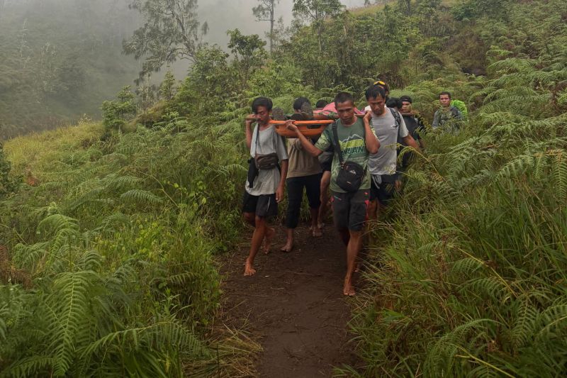 Seorang Pendaki di Gunung Rinjani Ditemukan Meninggal