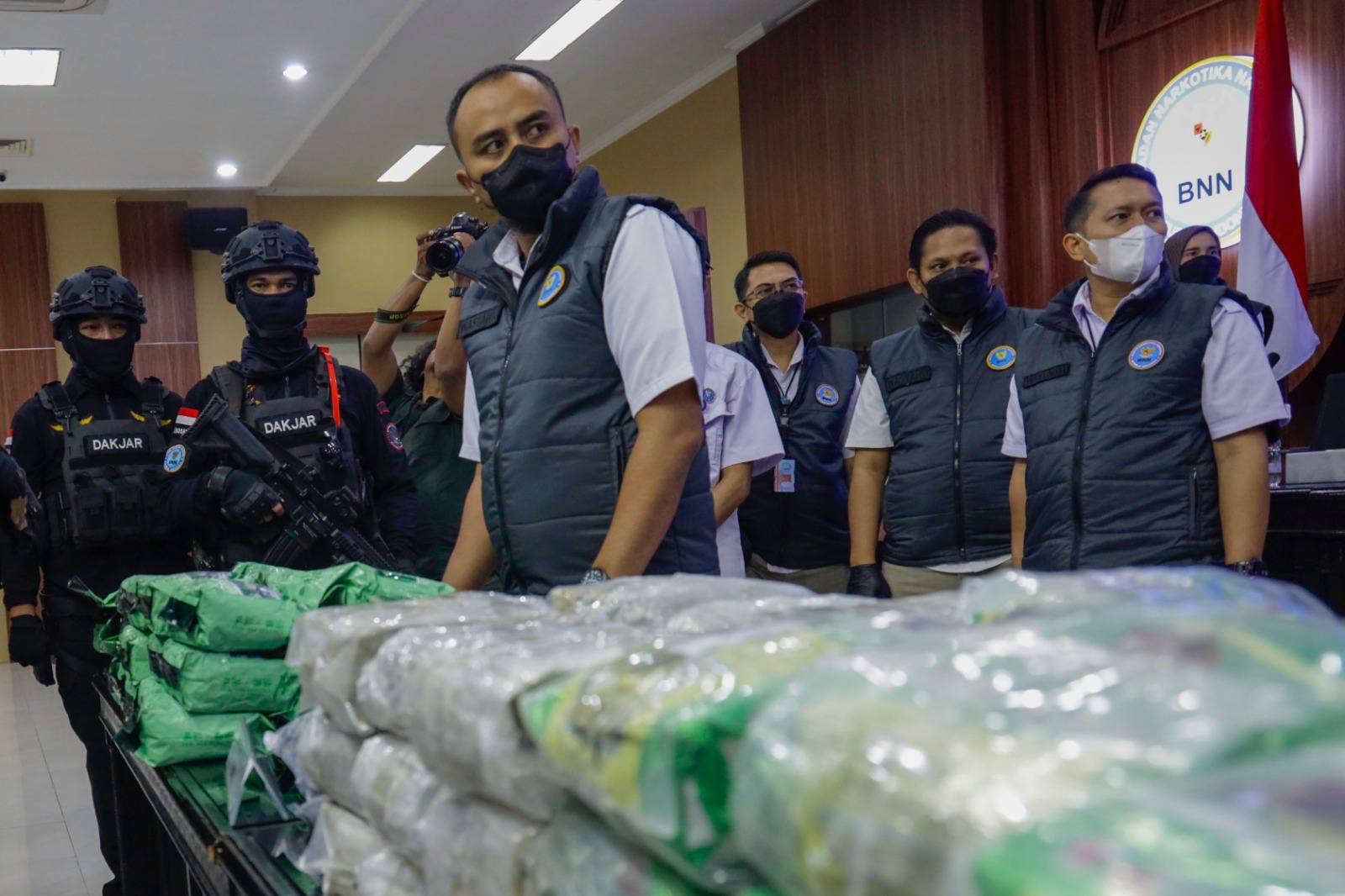BNN Sikat Sindikat Narkoba Jalur Samarinda–Berau, 92 Kg Sabu Disita