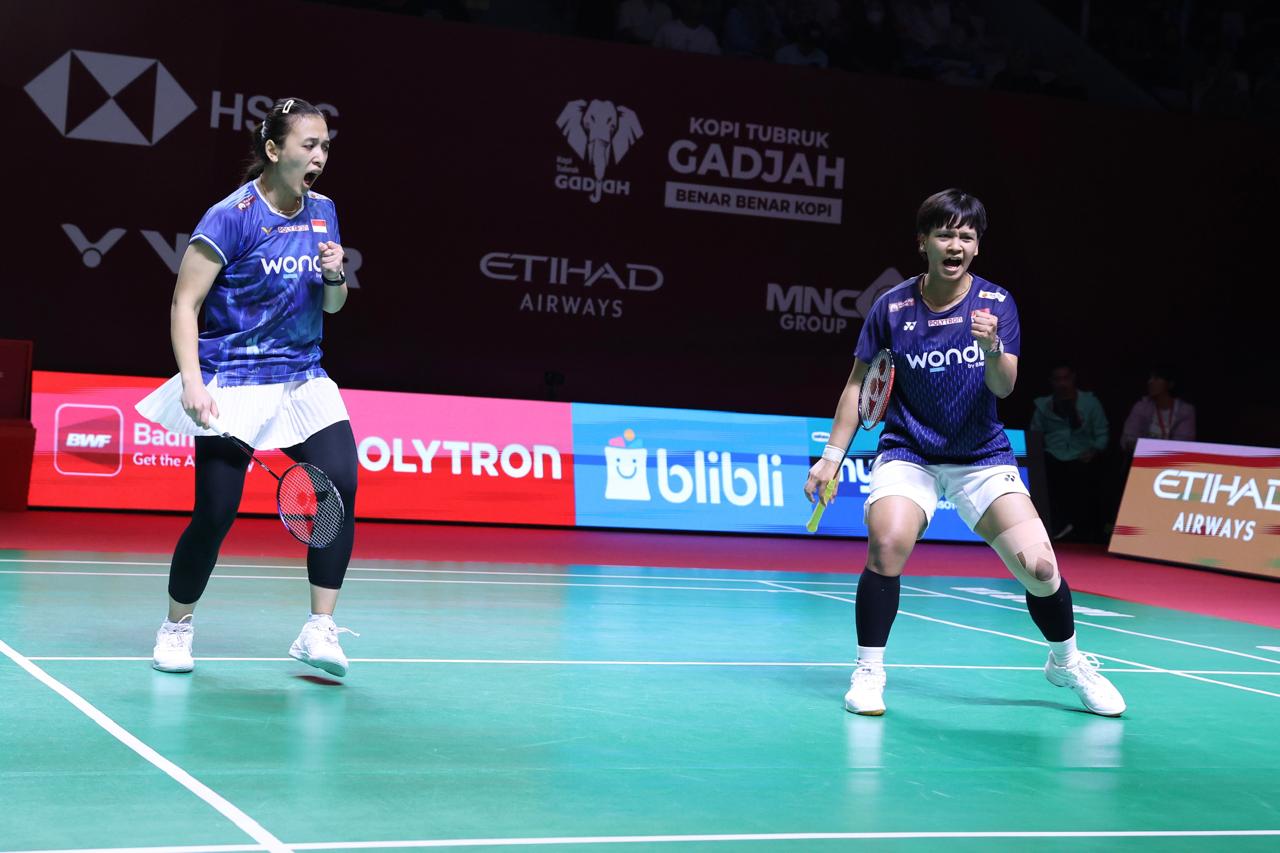 Ganda Putri Indonesia Pastikan Tiket Semifinal  Indonesia Open 2026